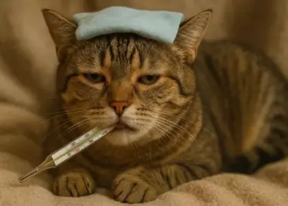 Признаки болезней у кошек